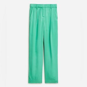 J Crew Straight Leg Essential Luster Crepe Pants NWT